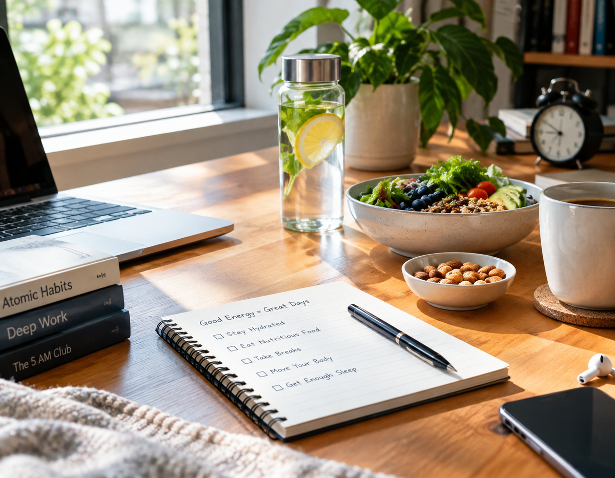 Stay Energized and Focused All Day Without Burnout